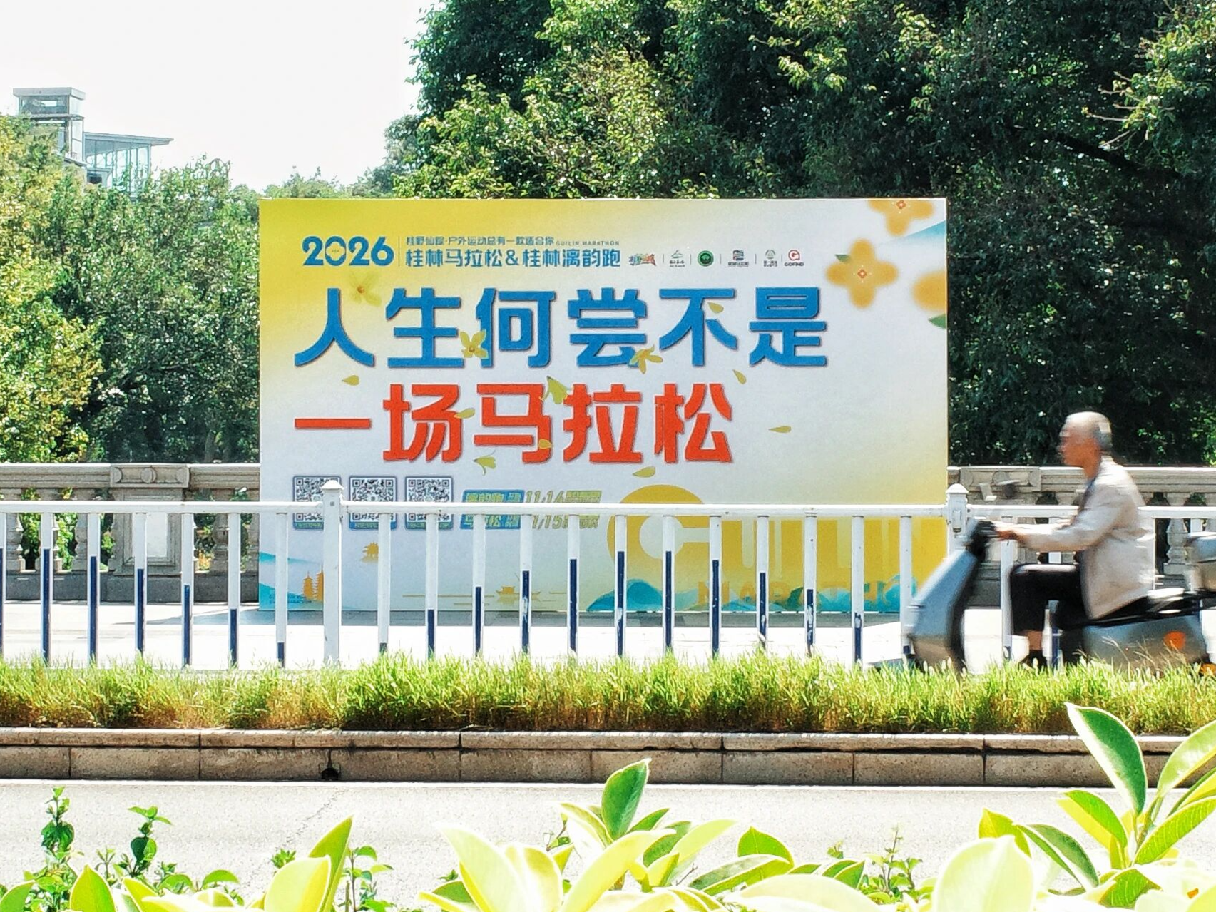 桂马氛围升温 | 用镜头寻桂马，打卡赢欢乐跑免费名额！