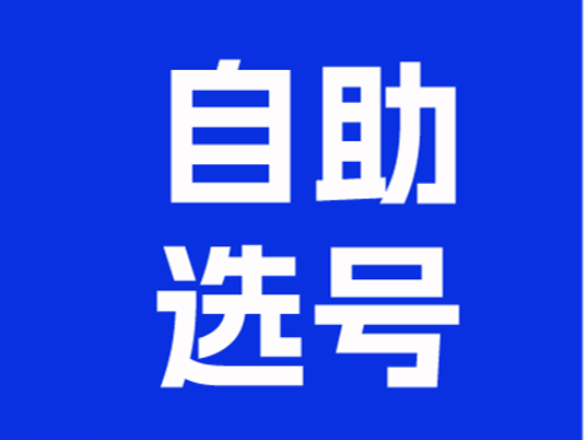 自助选号开放 | pick你的梵马专属参赛号码